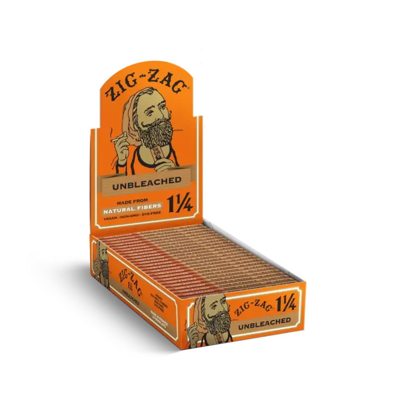 ZIG ZAG:PAPERS UNBLEACHED 11/4 ZIG ZAG:PAPERS UNBLEACHED 11/4