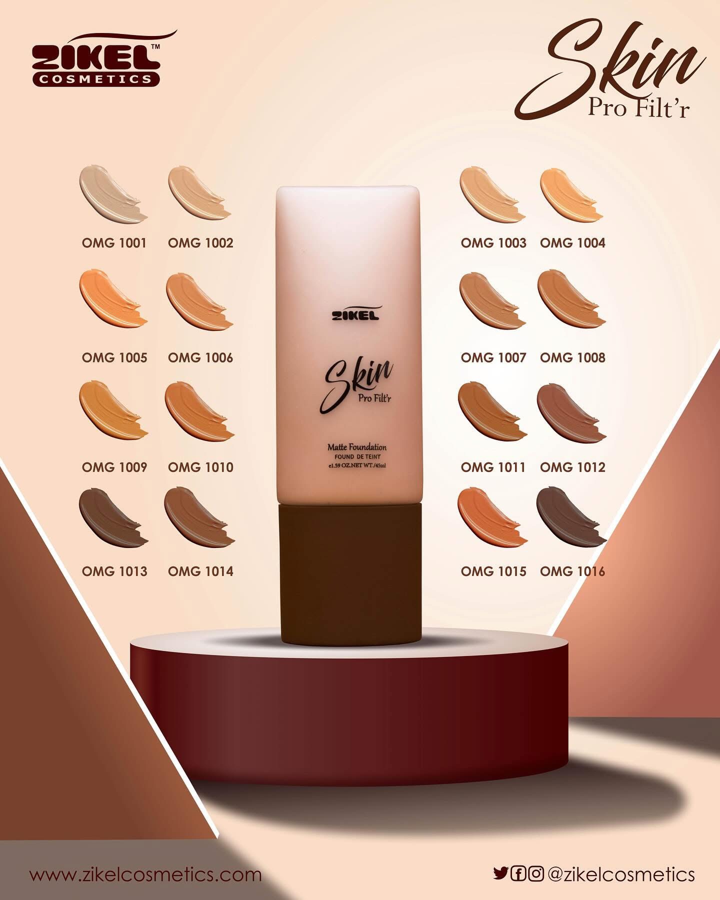 ZIKEL PRO FILTER FOUNDATION
