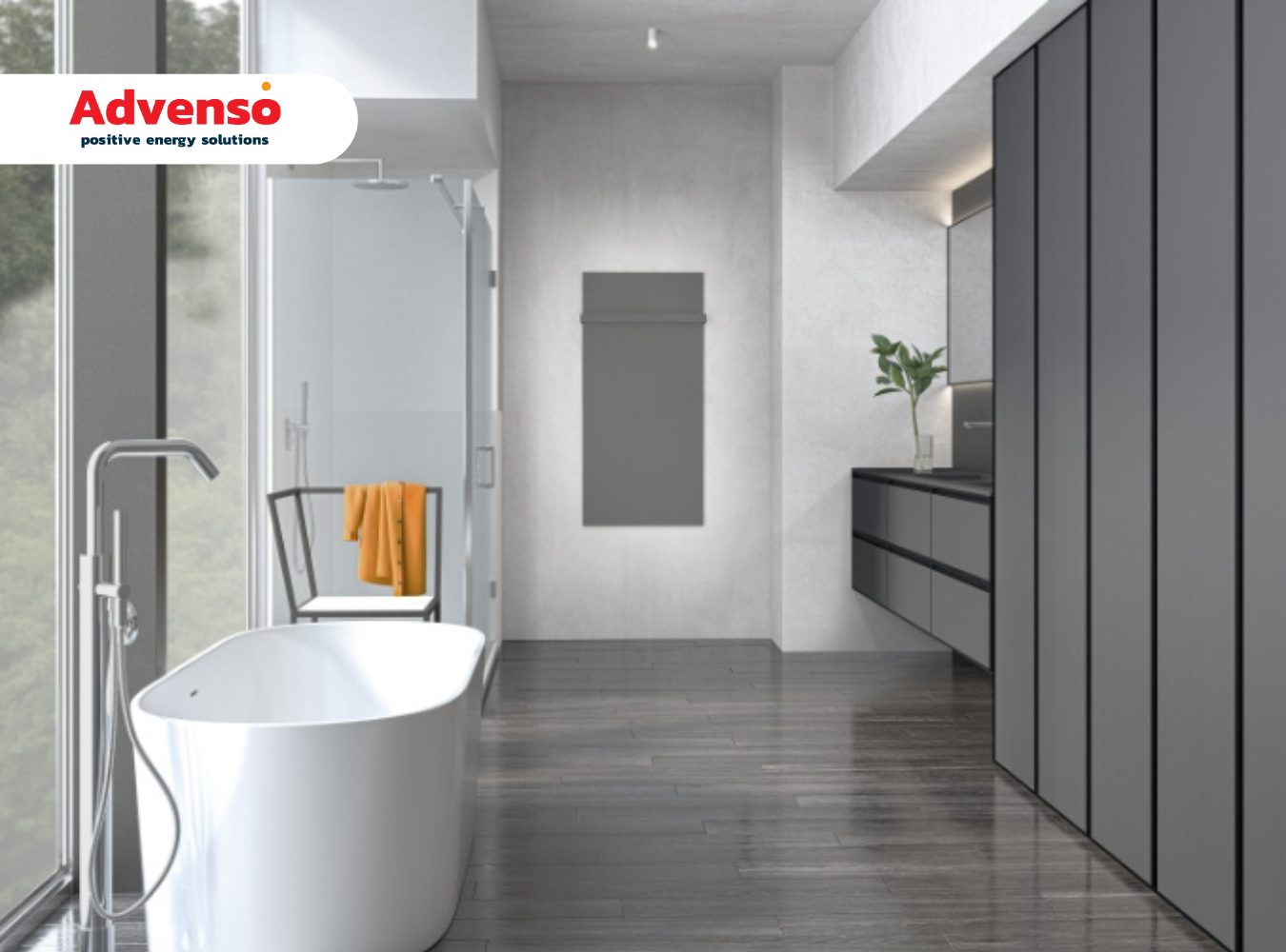 Infraroodpaneel Badkamer Etherma LAVABATH2-PURE-350-NA