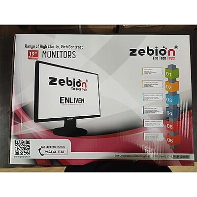 Zebion Monitor 18.5" Hd Zebion Monitor 18.5" Hd