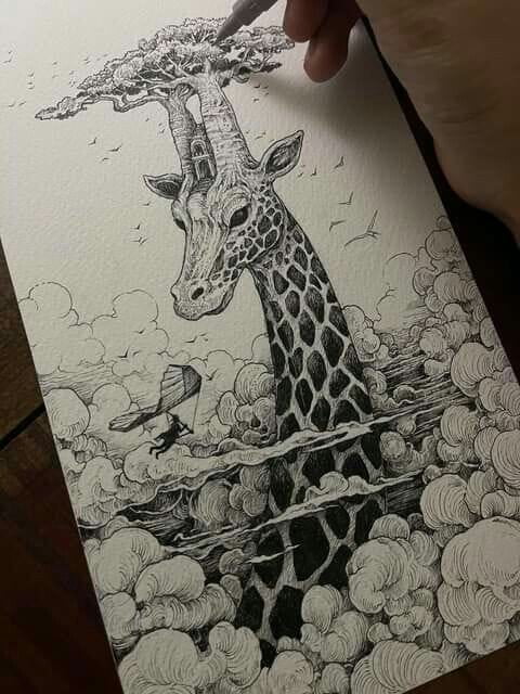 Giraffe sketches Giraffe sketches