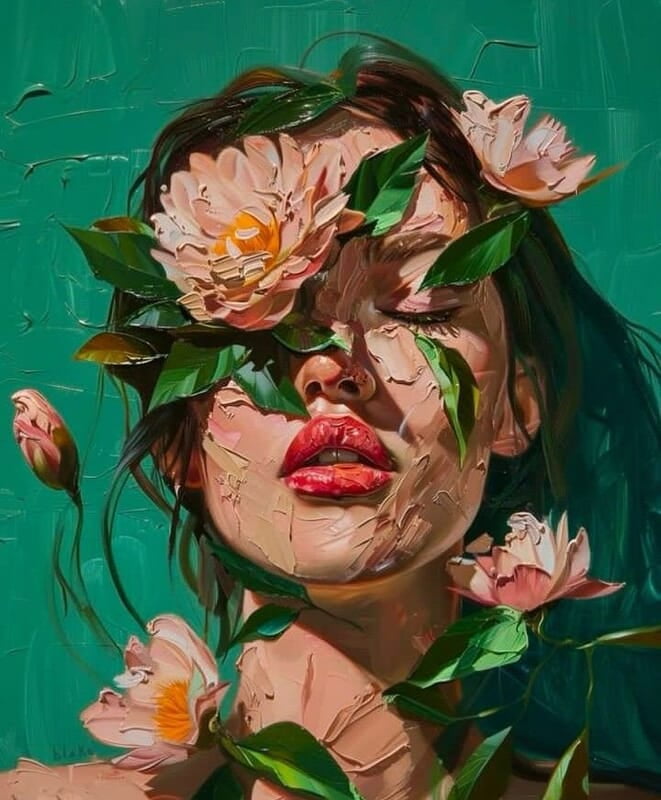 3D flower Art 3D flower Art
