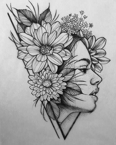 Women with Flowers Women with Flowers