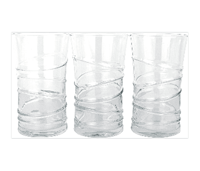 RNG363 330 CC طقم كاسات عصير لاف 3 كاسات