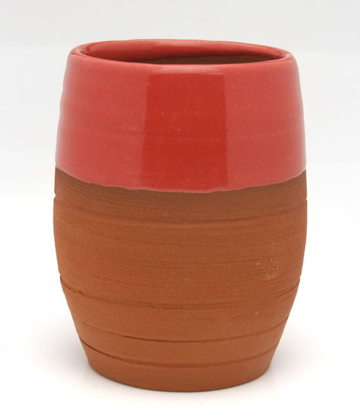 Sara Low Fire Opaque Neon Red Sara Low Fire Opaque Neon Red