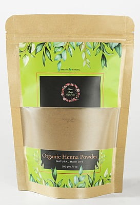 Organic Henna Powder 200g Organic Henna Powder 200g