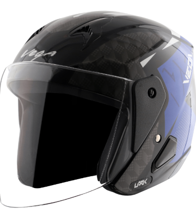 VEGA LARK TWIST DULL BLACK M. BLUE C/V (L)