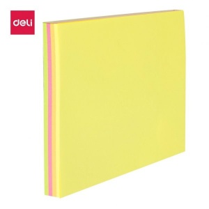DELI A026 NEON NOTE 3x3" 4x25s VALUEPACK DELI A026 NEON NOTE 3x3" 4x25s VALUEPACK