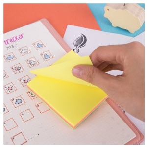 DELI A026 NEON NOTE 3x3" 4x25s VALUEPACK DELI A026 NEON NOTE 3x3" 4x25s VALUEPACK