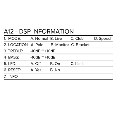 Avante Audio A12