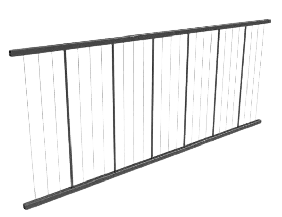 Fortress AL13 Home Vertical Cable Rail Panels