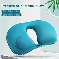 PRESSURISED INFLATABLE NECK PILLOW PRESSURISED INFLATABLE NECK PILLOW