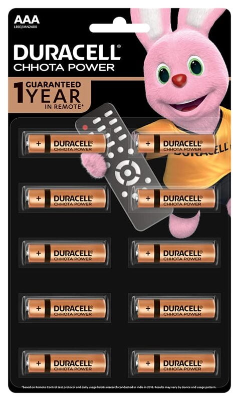 Duracell AAA Chotta Power (Pack of 10)