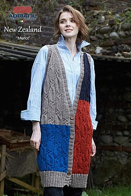 SCHEDA MAGLIA NEW ZEALAND – Gilet lungo Merlot