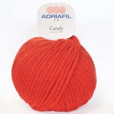 Candy - Filato in lana grossa Col. 31 Arancio Candy - Filato in lana grossa Col. 31 Arancio