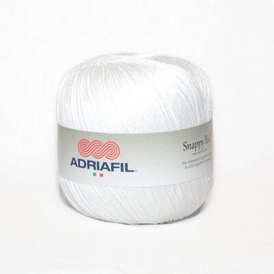 Snappy Ball Gomitolo di Cotone Conveniente Col. 50 Bianco Snappy Ball Gomitolo di Cotone Conveniente Col. 50 Bianco