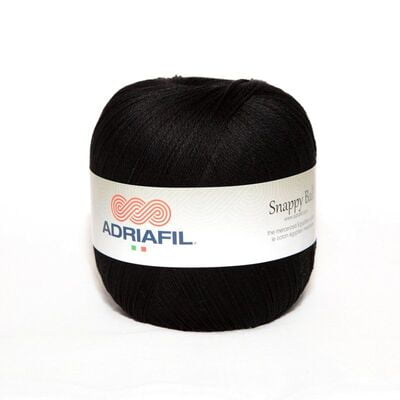 Snappy Ball Gomitolo di Cotone Conveniente Col. 60 Nero Snappy Ball Gomitolo di Cotone Conveniente Col. 60 Nero