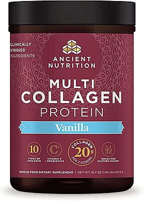 Collagen Powder Protein. Vanilla Protein Powder, 45 Servings, 16.7oz Collagen Powder Protein. Vanilla Protein Powder, 45 Servings, 16.7oz