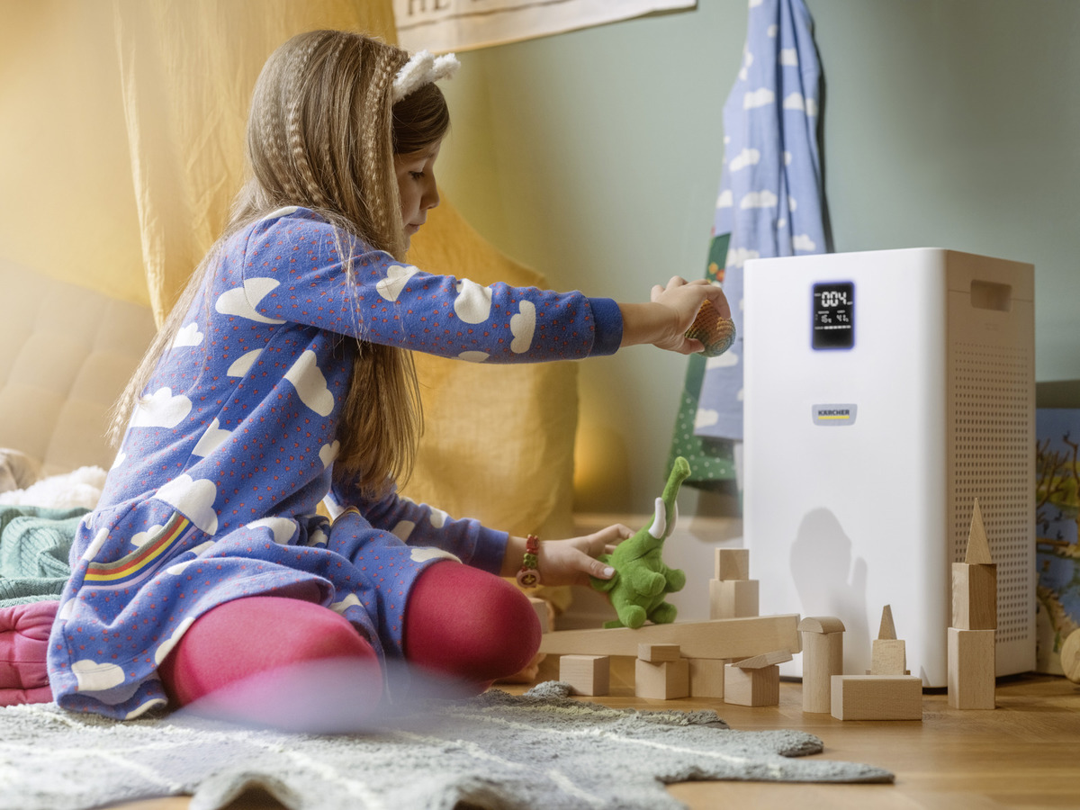 KARCHER Air Purifier AF 30 for Home | 645 sq.ft Coverage | Air Quality Display | H13 HEPA and activated Carbon Filtres | Removes 99.99% Pathogens | Fine Dust | German Tech KARCHER Air Purifier AF 30 for Home | 645 sq.ft Coverage | Air Quality Display | H13 HEPA and activated Carbon Filtres | Removes 99.99% Pathogens | Fine Dust | German Tech