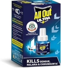 All Out Ultra Liquid Vaporizer Mosquito Repellent Refill - 45 ml