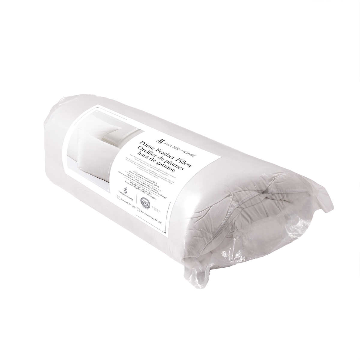 Whitex Feather Pillow King 20" x 36" 45 oz.