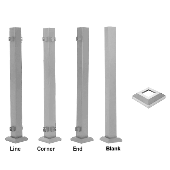 Fortress AL13 Home 3"x3" Posts Fortress AL13 Home 3"x3" Posts