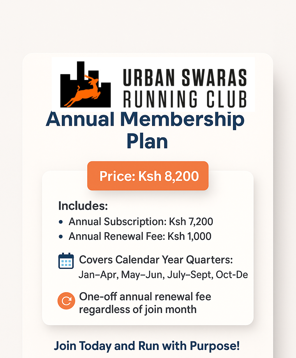 Annual Subscription Joining Fee