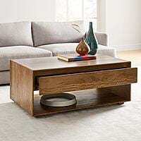 CALIFORNIA SOLID WOOD COFFEE TABLE WITH DRAWER CALIFORNIA SOLID WOOD COFFEE TABLE WITH DRAWER