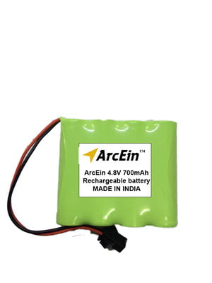 ArcEin™ 4.8V 700mAh Rechargeable Battery (Pack of 1)