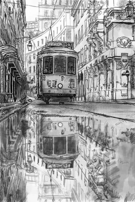 Train Sketches Train Sketches