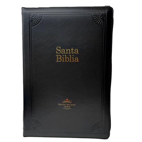 Biblia de Estudio Arcoiris, Imitacion Piel, Negra Biblia de Estudio Arcoiris, Imitacion Piel, Negra