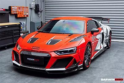 2016–2023 Audi R8 Coupe & Spyder IMPII Style Carbon Fiber Hood | Lightweight Aero Upgrade 2016–2023 Audi R8 Coupe & Spyder IMPII Style Carbon Fiber Hood | Lightweight Aero Upgrade