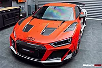 Audi R8 Coupe & Spyder IMPII Style Partial Carbon Fiber Front Bumper | Aggressive Aero Upgrade