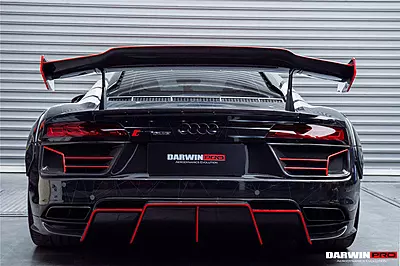 Audi R8 GEN2 V10 PLUS Coupe IMPII Carbon Fiber Trunk Wing w/ Base | OEM-Fit Spoiler Upgrade Audi R8 GEN2 V10 PLUS Coupe IMPII Carbon Fiber Trunk Wing w/ Base | OEM-Fit Spoiler Upgrade