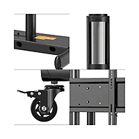 TV Roller Trolley stand Up to 75" MODEL AVA1500-IP | NB