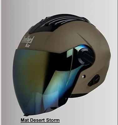 SBA-3 MATT DESERT STORM GOLD VISOR 600MM