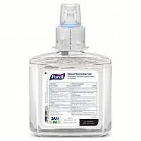 PURELL Hand Sanitizer: ES4 Series, Foam, Cartridge, 1,200 mL, Clean, 2 PK
