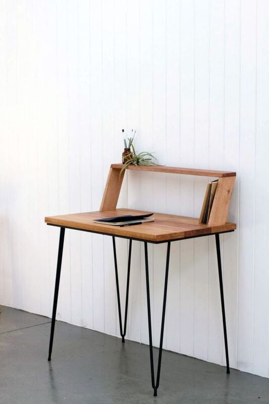 laura metal and wood study table laura metal and wood study table
