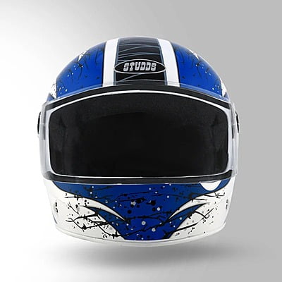 STUDDS CHROME SUPER D3 WHITE N1 BLUE C/V (XL)
