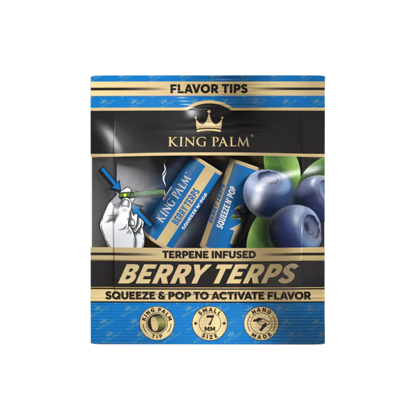 King Palm 2 Filters 7mm - Berry Terps King Palm 2 Filters 7mm - Berry Terps