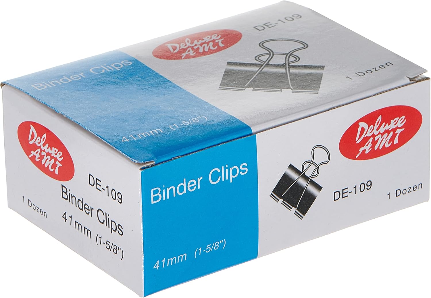 BINDER CLIP 41MM (12X1) DELUXE / W-ONE