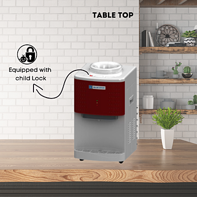 Blue Star Water Dispenser BWD1TTGB (Table top) Equipped with child lock.