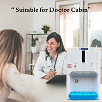 Suitable for Doctor Clinic Blue Star Child-Safe Water Dispenser-BWD3TTUA (Table top)