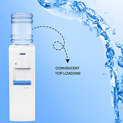 Blue Star Water Dispenser (BWD3FMRGA) Floor Mounted with Convenient Top Loading Blue Star Water Dispenser (BWD3FMRGA) Floor Mounted with Convenient Top Loading