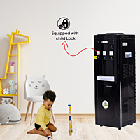 Blue star BWD3FMRGB- Black Water dispenser with Equipped with child lock Blue star BWD3FMRGB- Black Water dispenser with Equipped with child lock