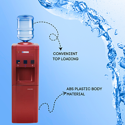 Blue Star BWD3FMRGA Water Dispenser with Convenient Top Loading Blue Star BWD3FMRGA Water Dispenser with Convenient Top Loading