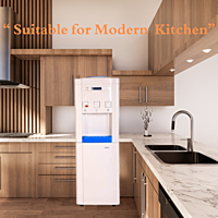Suitable for Modern Kitchen:  Blue Star Water Dispenser with Storage Cabinet (BWD3FMCGA)