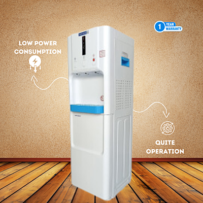 Enjoy chilled drinks with Blue Star Water Dispenser (BWD3FMUA) Floor Mounted water Dispenser