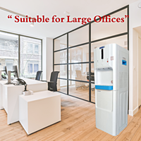 Suitable for Large Offices: Blue star Water dispenser BWD3FMCUA with storage Cabinet