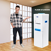 Floor Standing Blue Star Water Dispenser with Storage Cabinet (BWD3FMCGA)